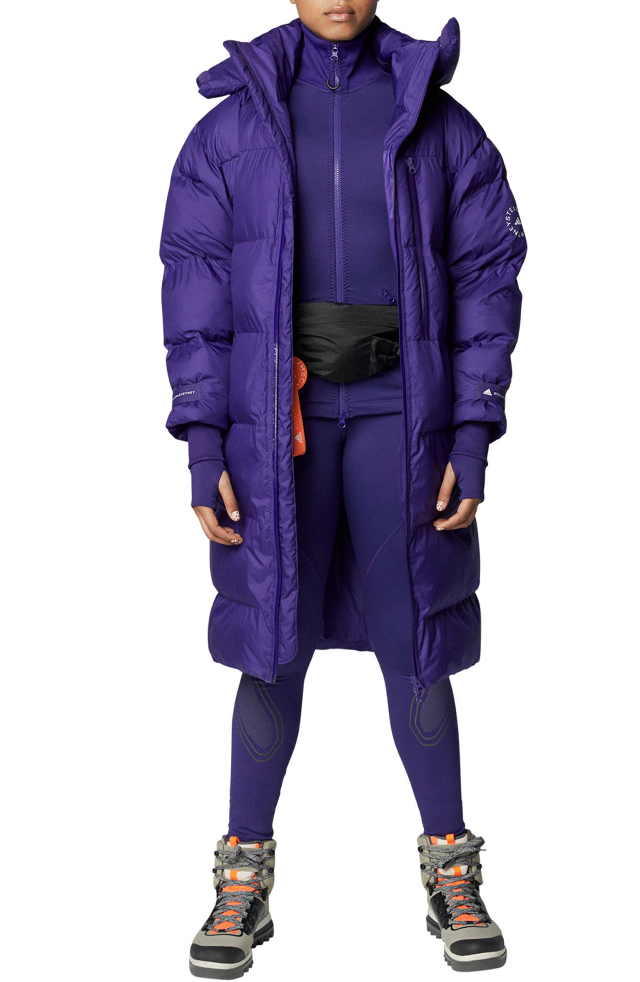 Adidas By Stella Mccartney Long Puffer Coat Nordstrom Rack