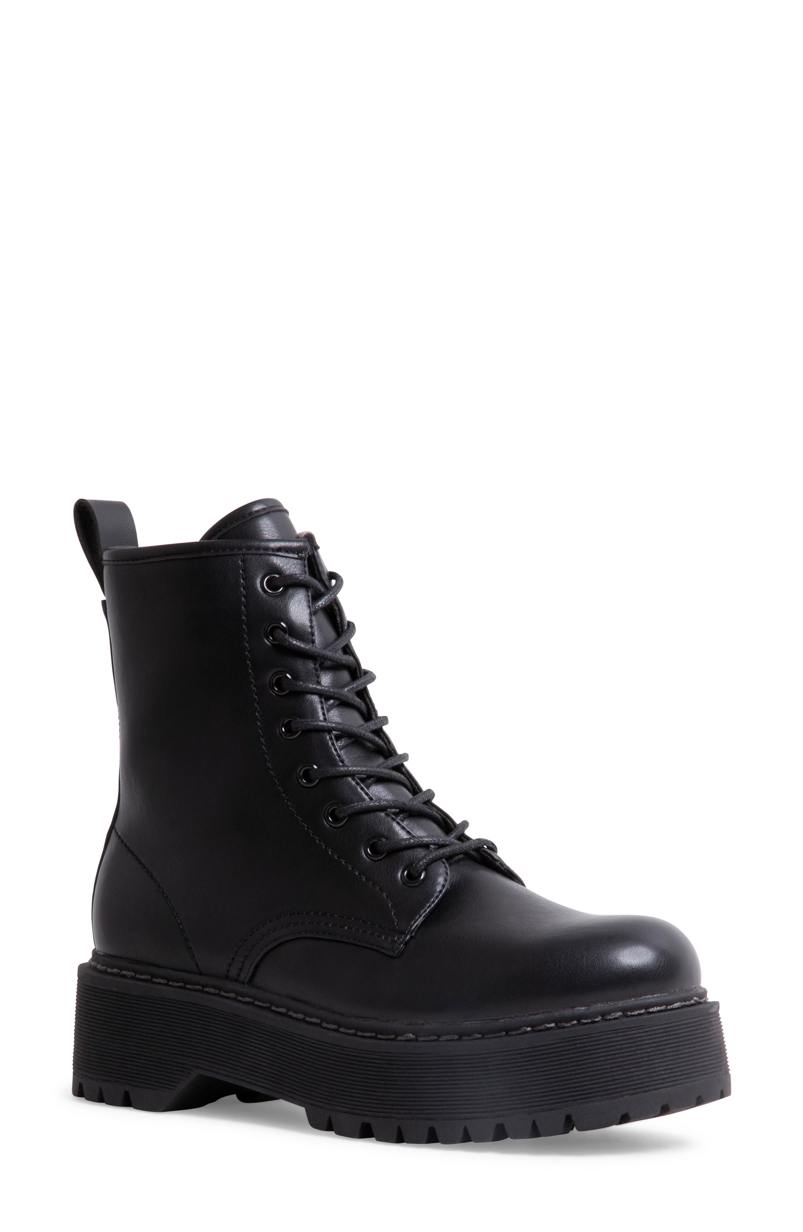Lace up steve madden boots Clearance