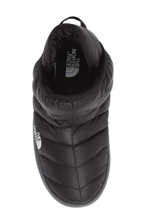 The North Face Black Traction Ankle Boots In Tnf Black/tnf White