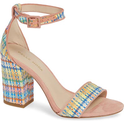 Pelle Moda Maja Halo Strap Sandal, Red