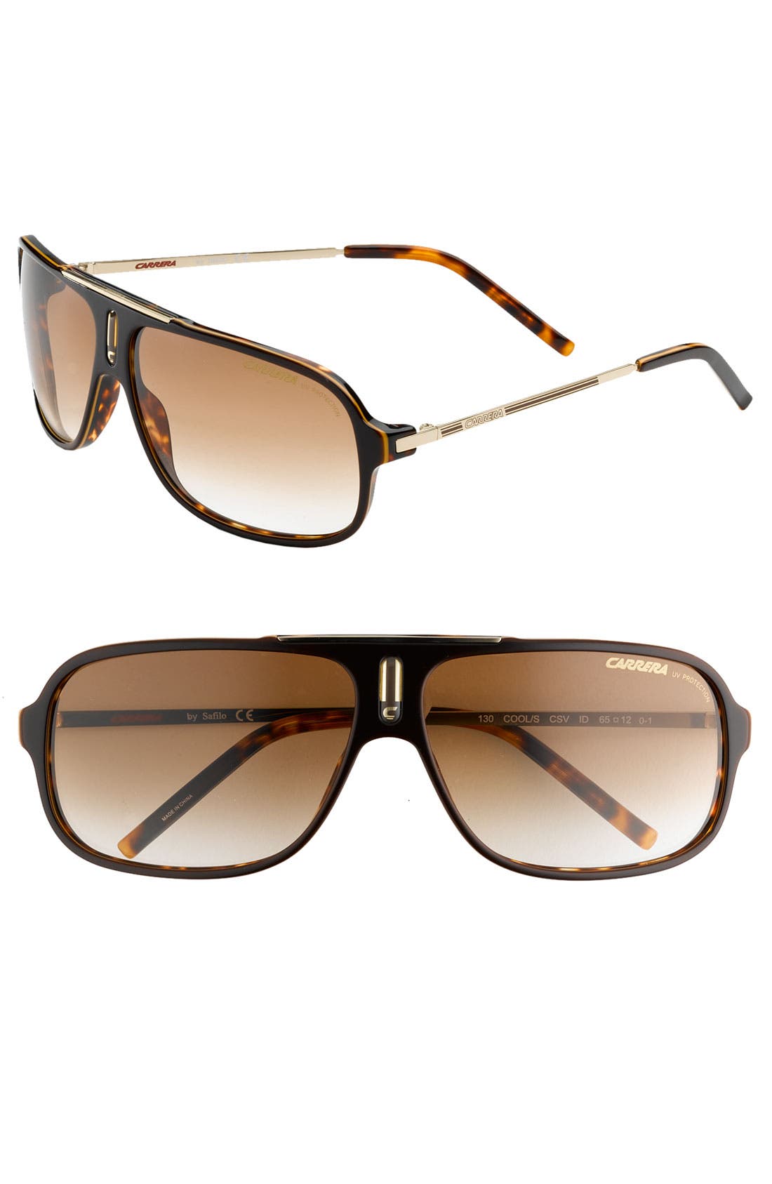 Carrera Eyewear 'Cool' 65mm Aviator Sunglasses Nordstrom