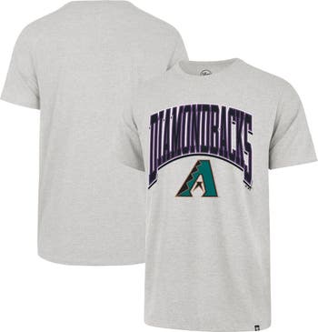 47 Men's '47 Gray Arizona Diamondbacks Walk Tall Franklin T-Shirt