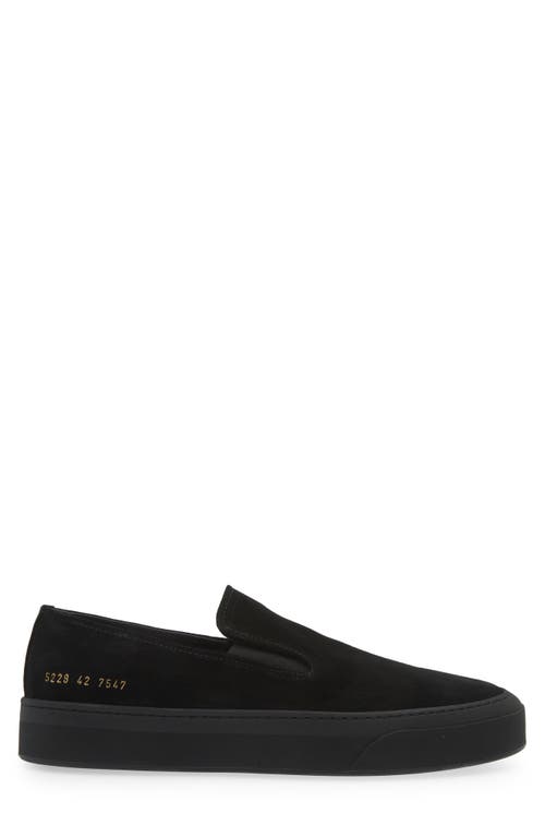 Shop Common Projects Slip-on Sneaker In Black