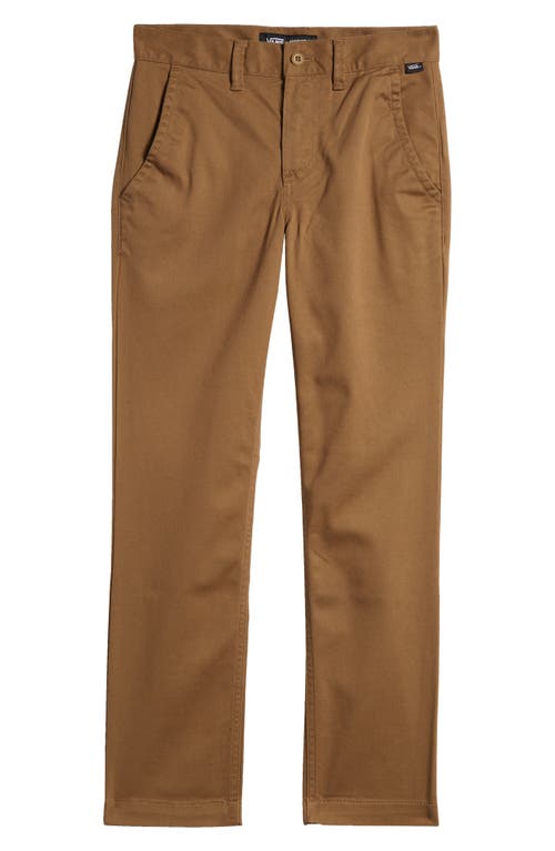 Vans Kids' Authentic Stretch Chino Pants Dirt at Nordstrom,