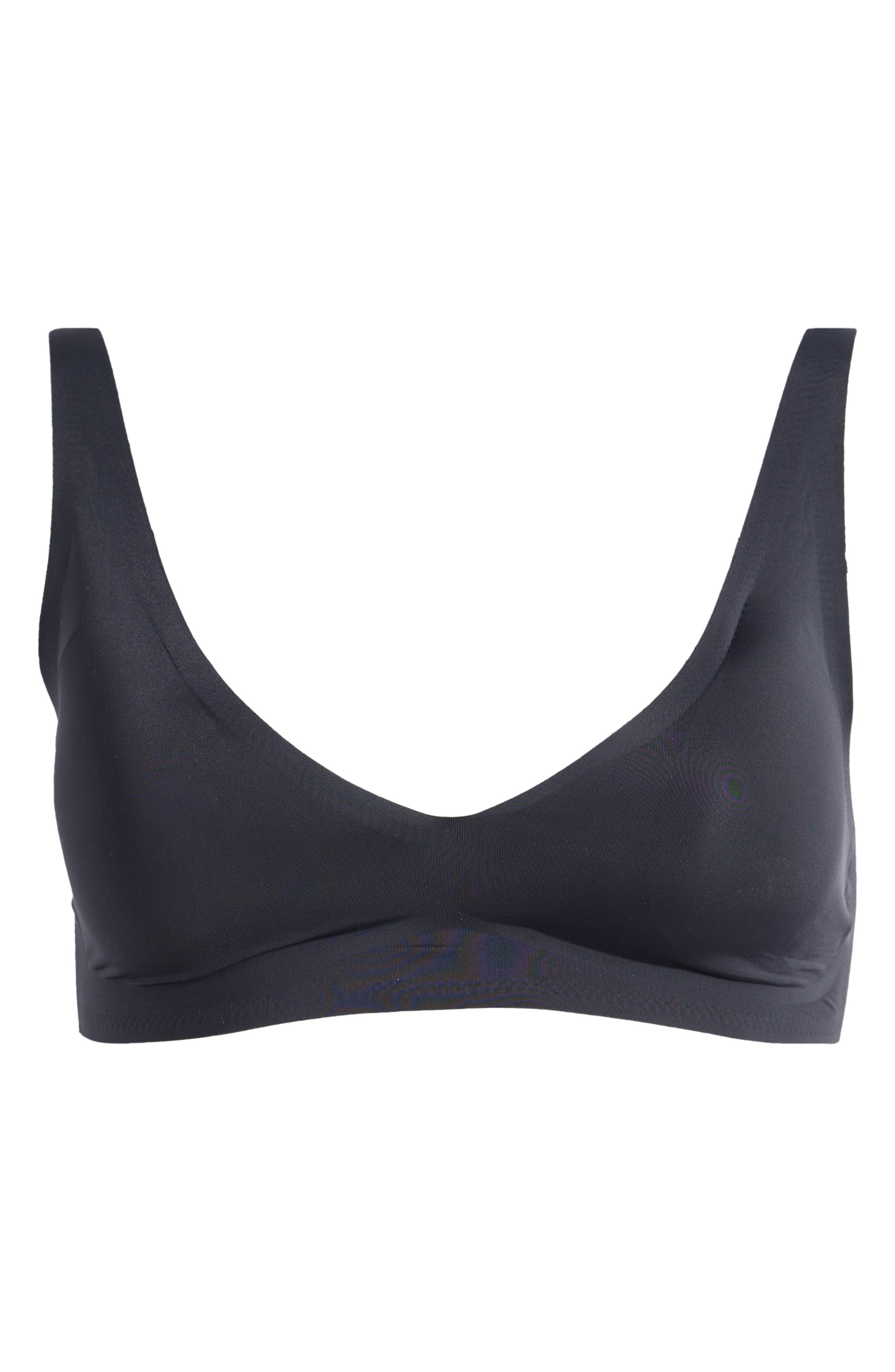 Meundies Dreamseam Plunge Bralette In Black