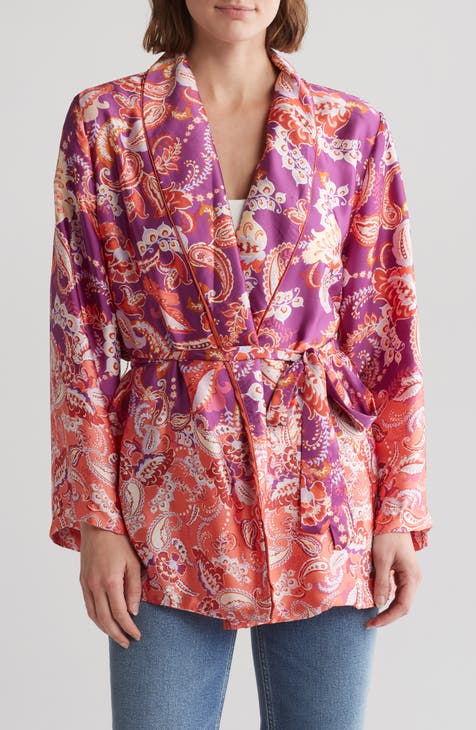 Merryn Satin Cover-Up Wrap