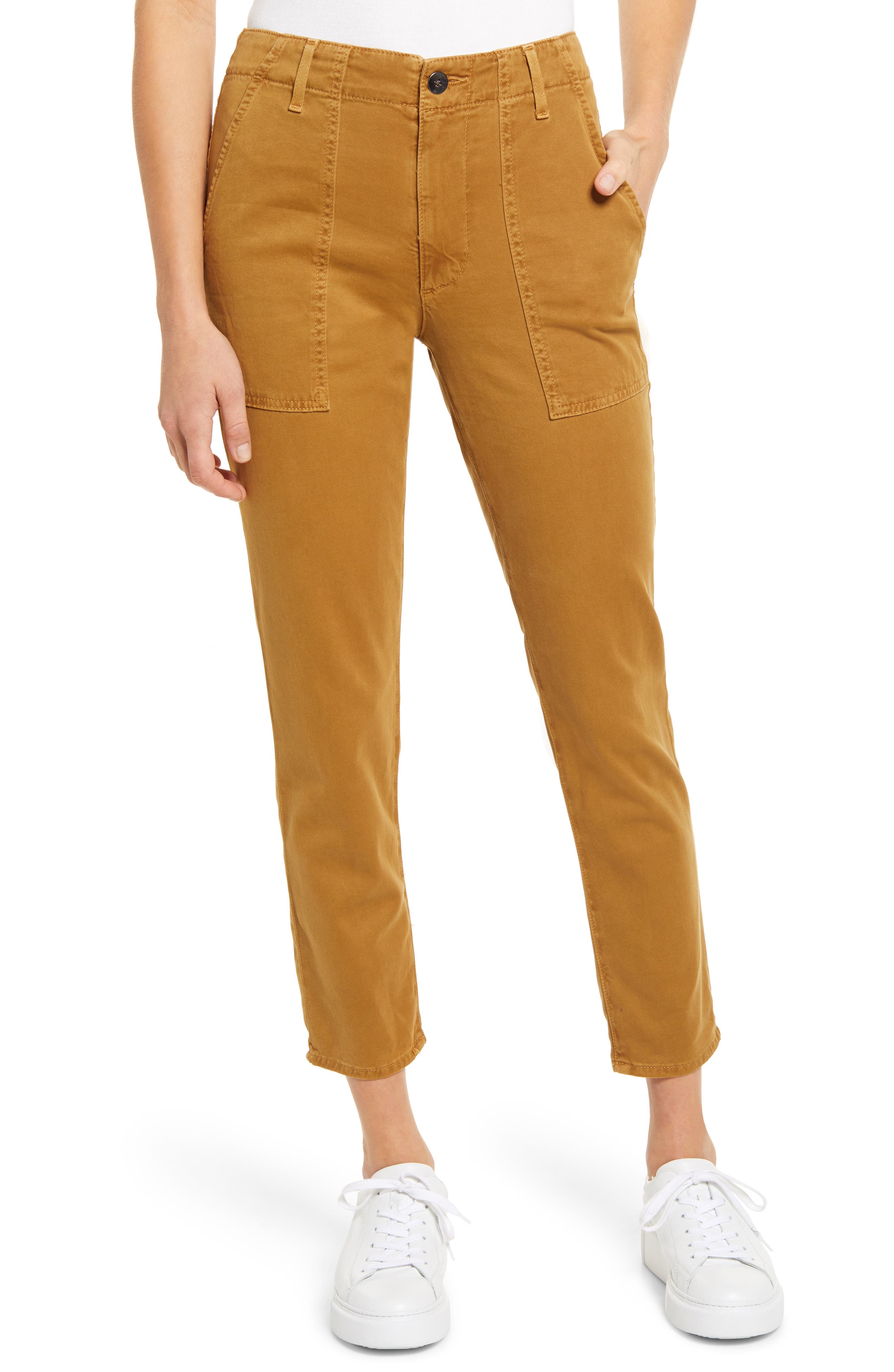 ag caden crop twill trousers