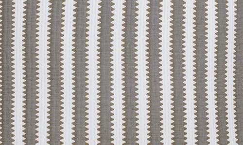Matouk Apollo Stripe Matelassé Euro Pillow Sham In Comet