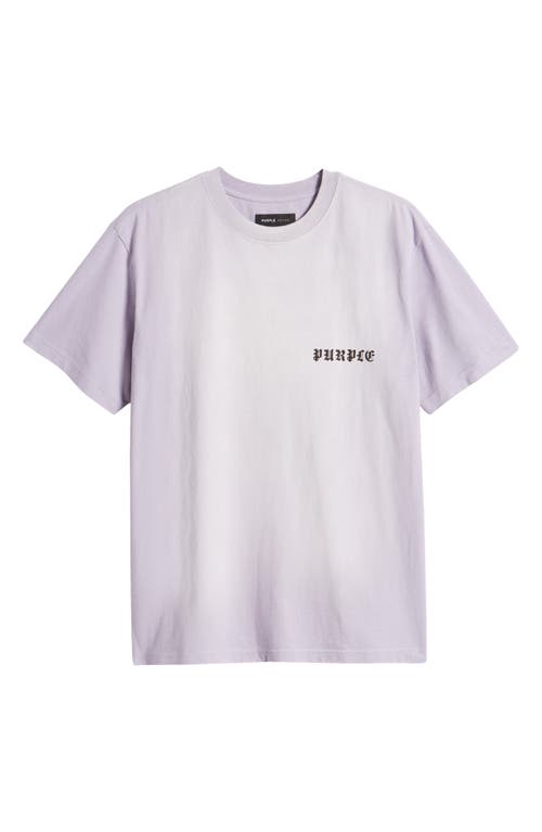 Shop Purple Brand Jersey Graphic T-shirt