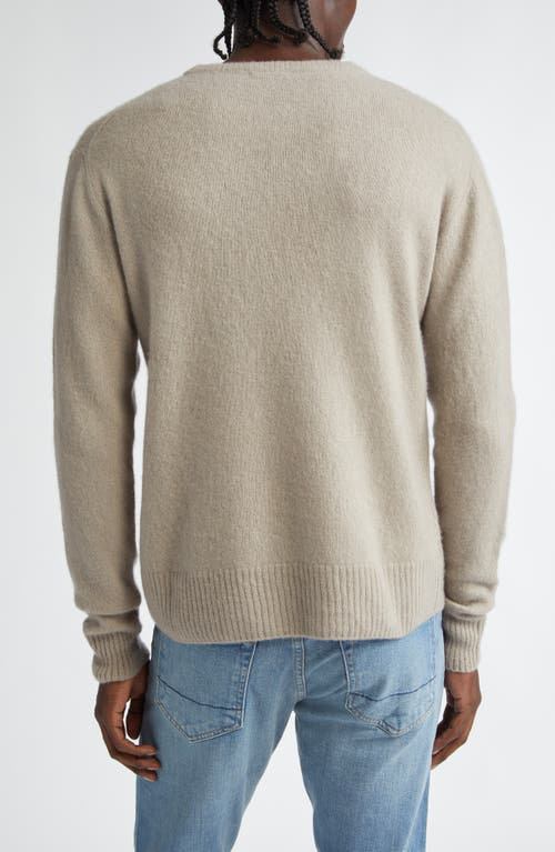 Tom Ford Relaxed Cashmere & Silk Sweater In Greige