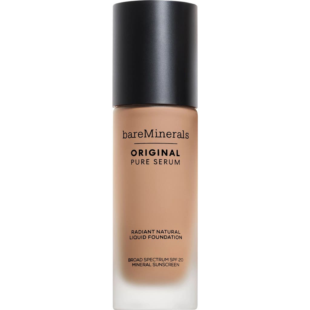 Bareminerals ® Original Pure Serum Radiant Natural Liquid Foundation Mineral Spf 20 In Medium Cool 3