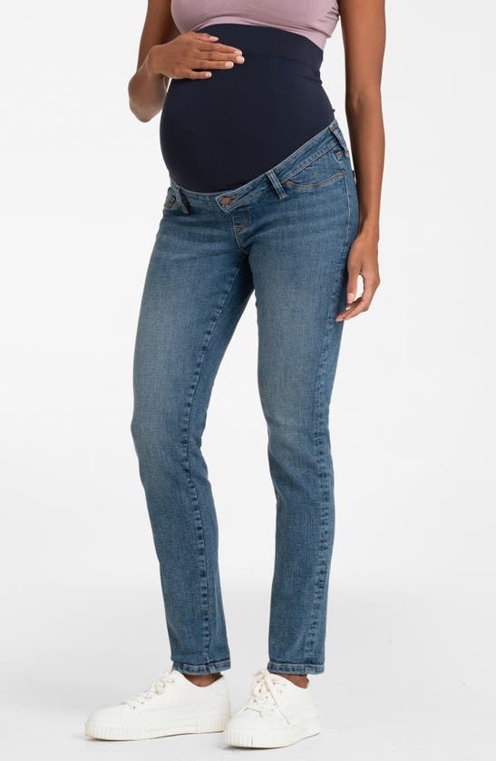 SERAPHINE SERAPHINE OVER THE BUMP SLIM FIT MATERNITY JEANS