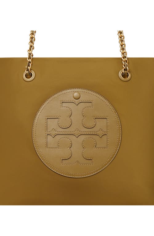 Tory Burch Ella Chain Tote In Camel
