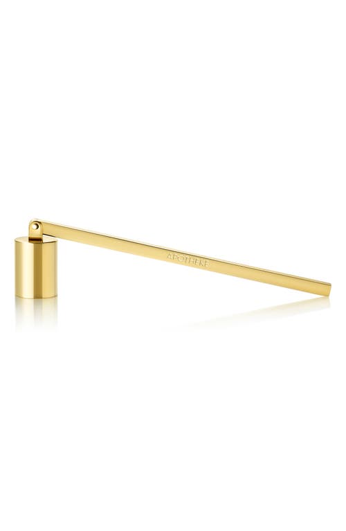 APOTHEKE Gold Wick Snuffer 