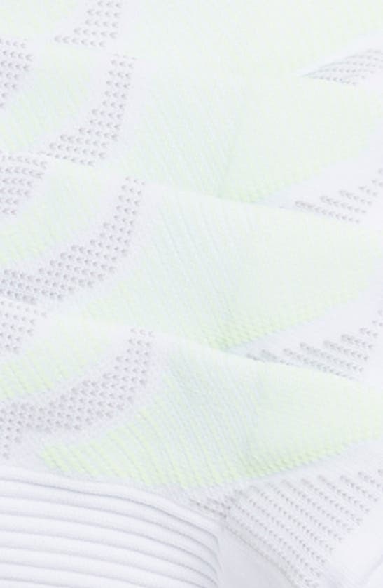 Shop Adidas Originals Gender Inclusive Superlite Performance 2-pack Ankle Socks In White/ Green/ Lilac