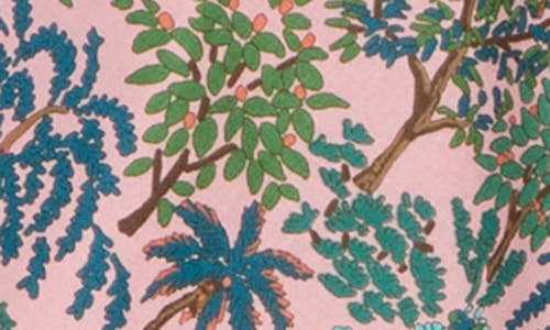 Tori Richard Trees Of Hawaii Short Sleeve Button-up Shirt In Pink