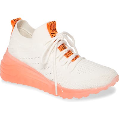 Steve Madden Cello Sneaker- Orange