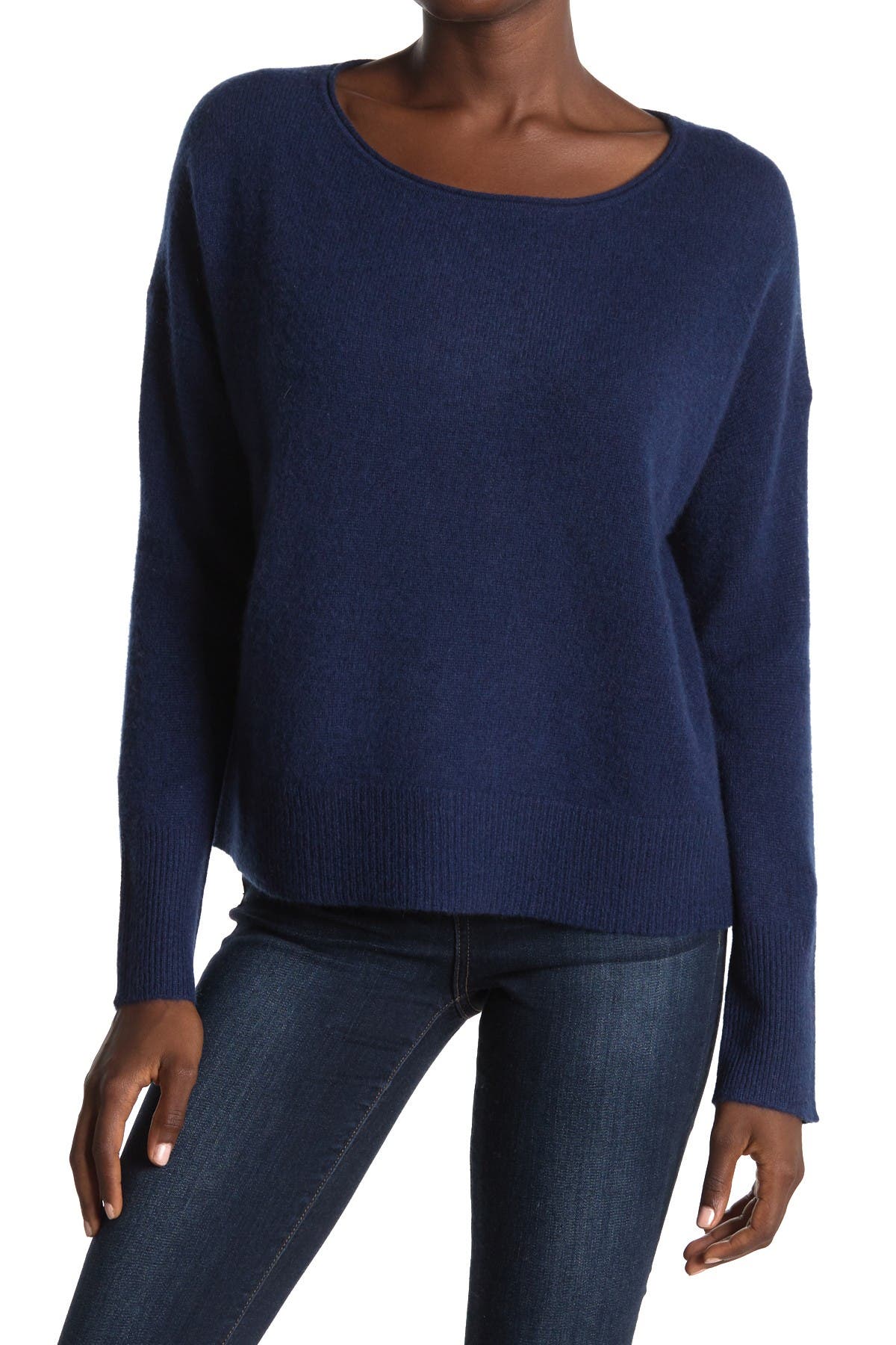 360 Cashmere | Greyson Anchor Graphic Cashmere Sweater | Nordstrom Rack