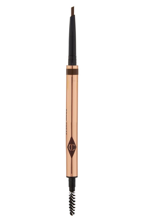 Charlotte Tilbury Brow Cheat Refillable Brow Pencil in Dark Brown at Nordstrom