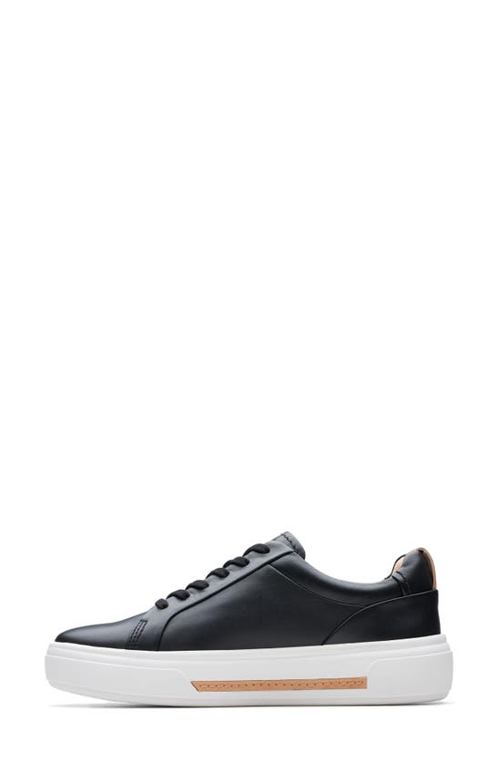 Shop Clarks (r) Hollyhock Walk Sneaker In Black Leather