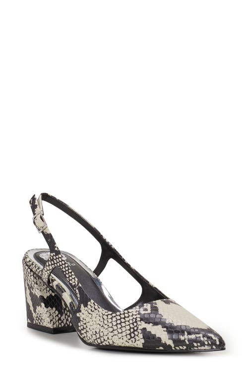 Vince Camuto Sindree Slingback Pointed Toe Pump In Multi