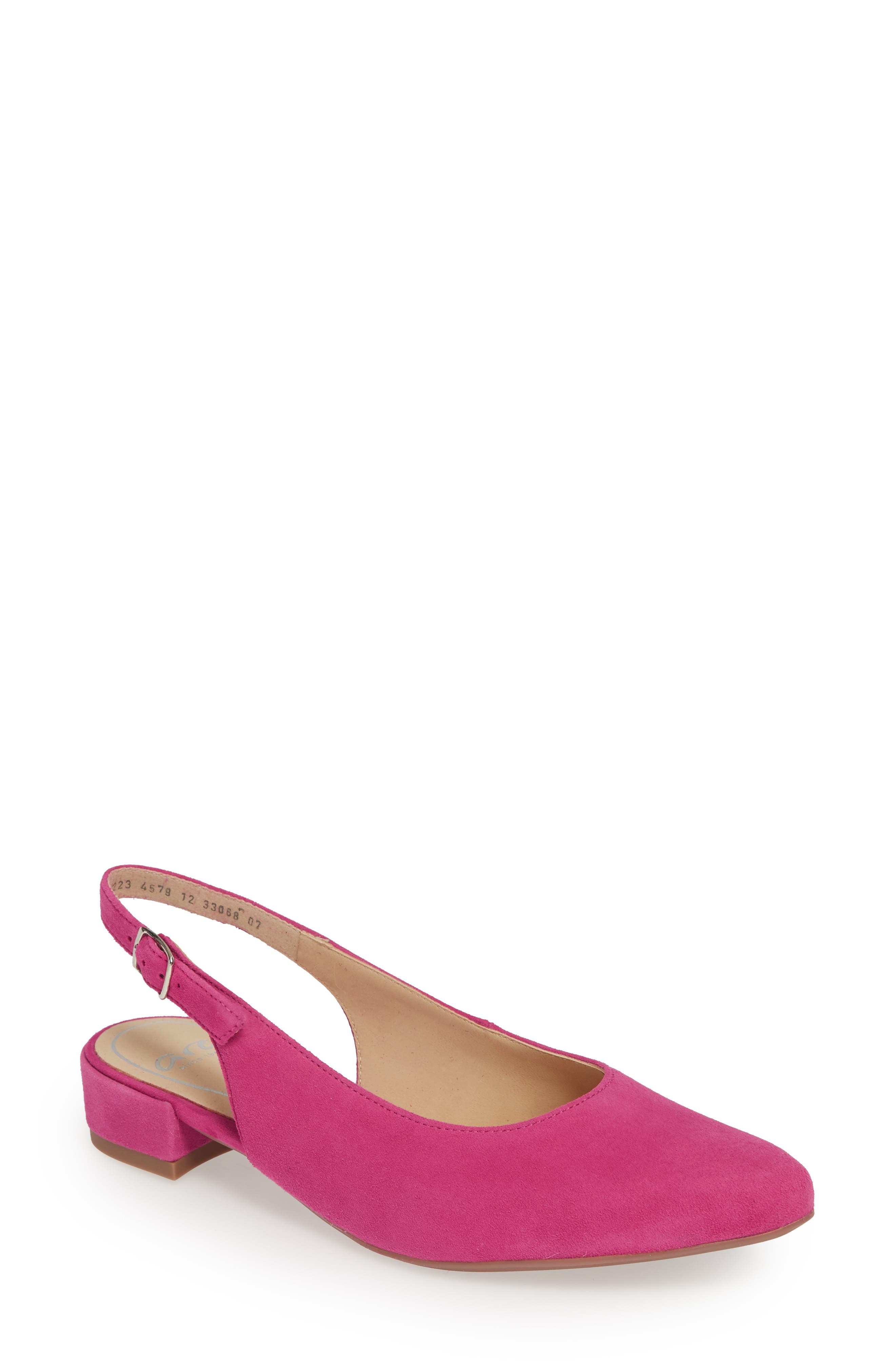 Ara Pixie Slingback Pump, Pink