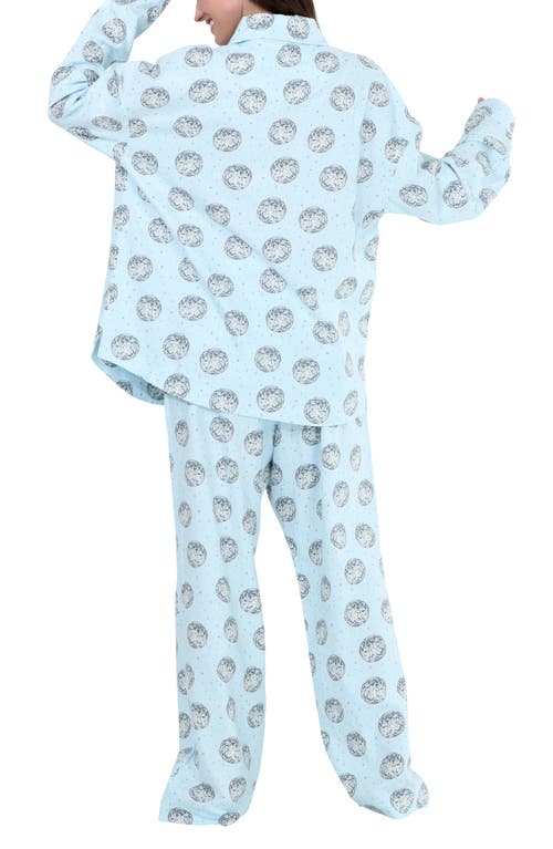 Honeydew Golden Hour Cotton Twill Pajamas In Tinsel Disco Balls