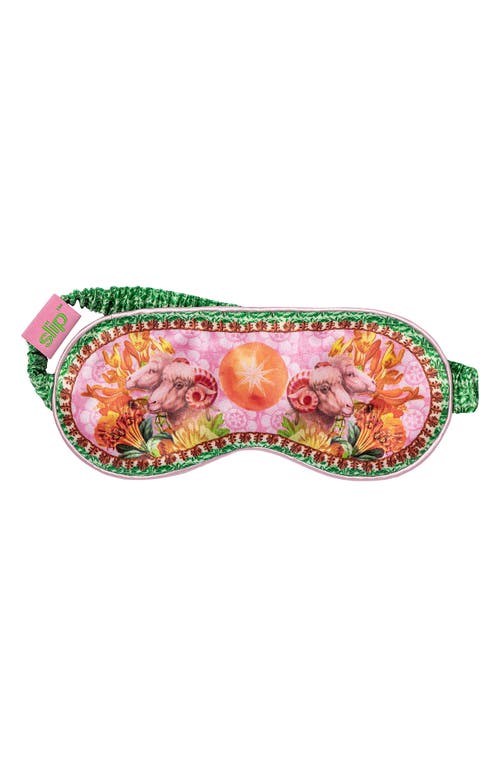 Shop Slip Pure Silk Zodiac Sleep Mask In Aries