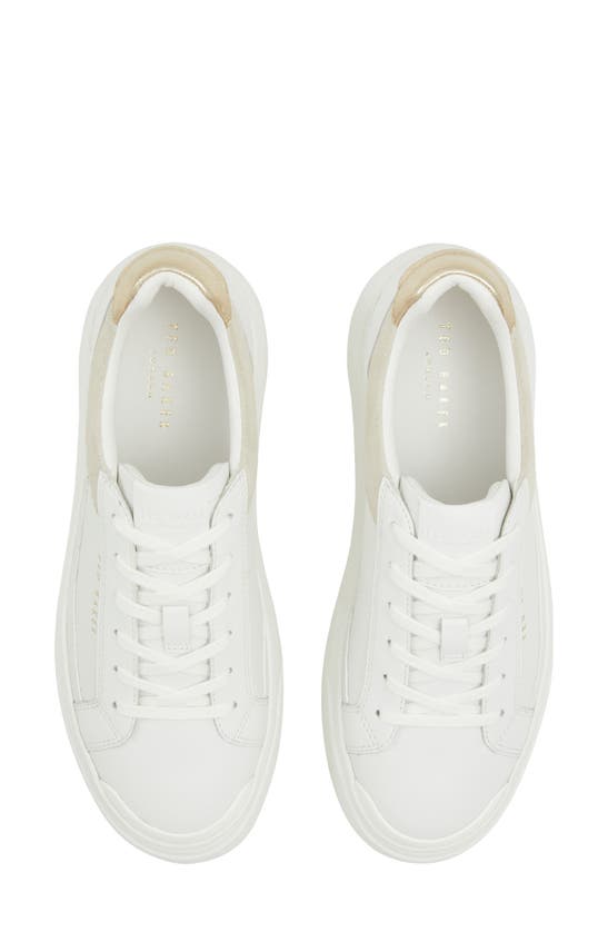 Ted Baker Adison Platform Sneaker In White