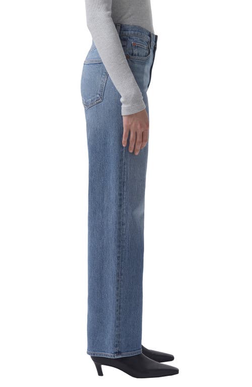 Shop Agolde Harper Wide Leg Jeans In Flash