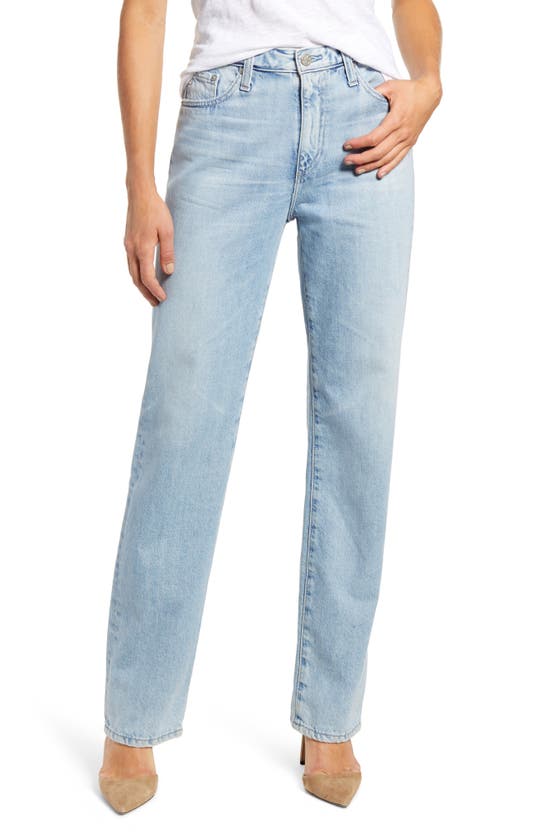 Ag Alexxis High Waist Straight Leg Jeans In 25 Years Directional