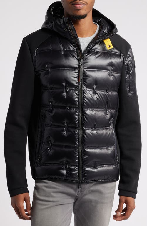 Shop Parajumpers Gyles Water Repellent Down Jacket In Black