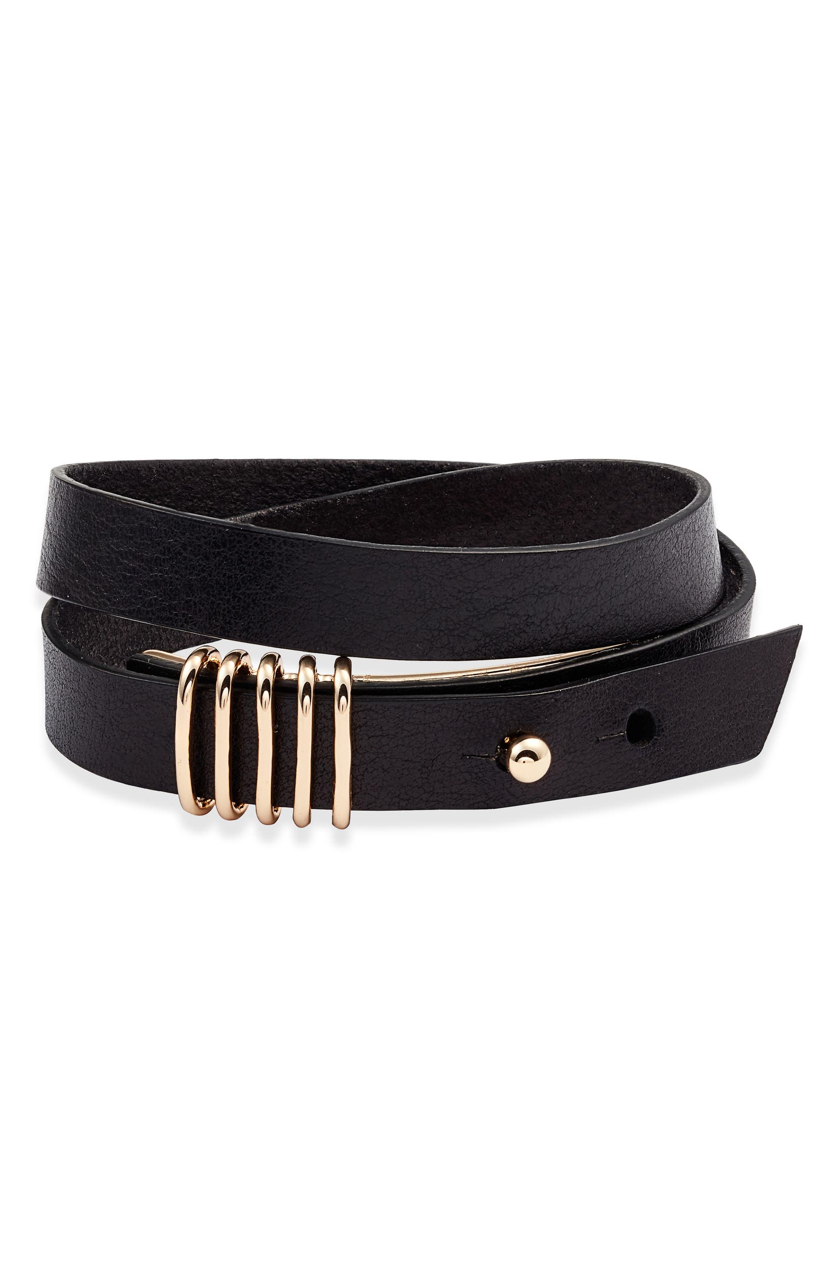 Double Wrap Leather Bracelet Double Wrap Leather Bracelet