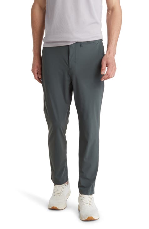 90 Degree By Reflex Mens Side Pocket Jogger with Snap Buttons, - Grey Salt  & Pepper - Small