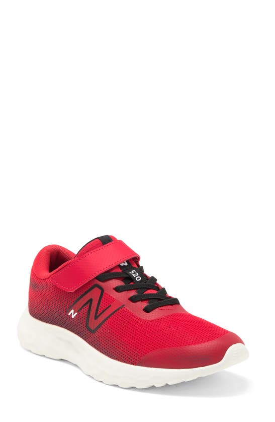 New Balance Kids' 520 Sneaker In Team Red/ Black