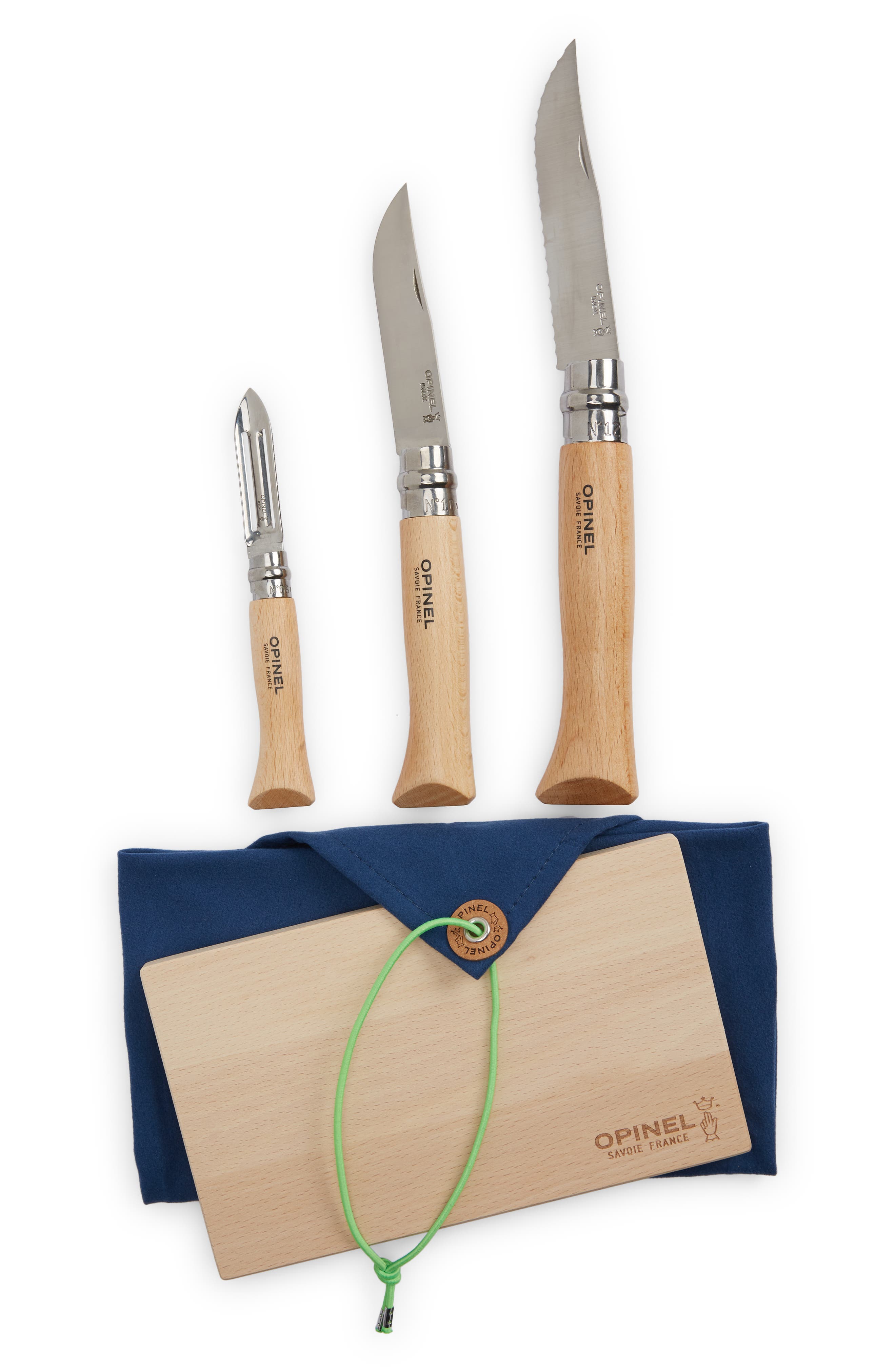 Opinel Nomad 5-Piece Cooking Kit in Multi