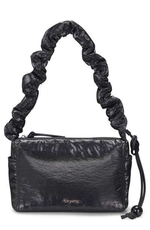 Scrunch Shoulder Bag in Black