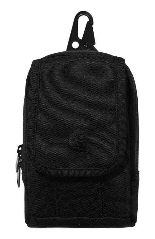 Sylvan Small Clip Bag in Black