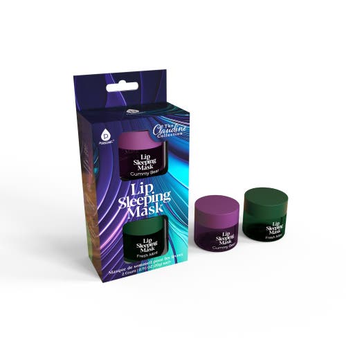 Pursonic Lip Sleeping Mask 2 Pack- Gummy Bear & Fresh Mint In Multicolor