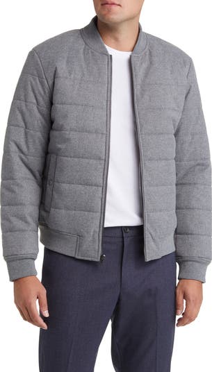 flannel bomber jacket mens