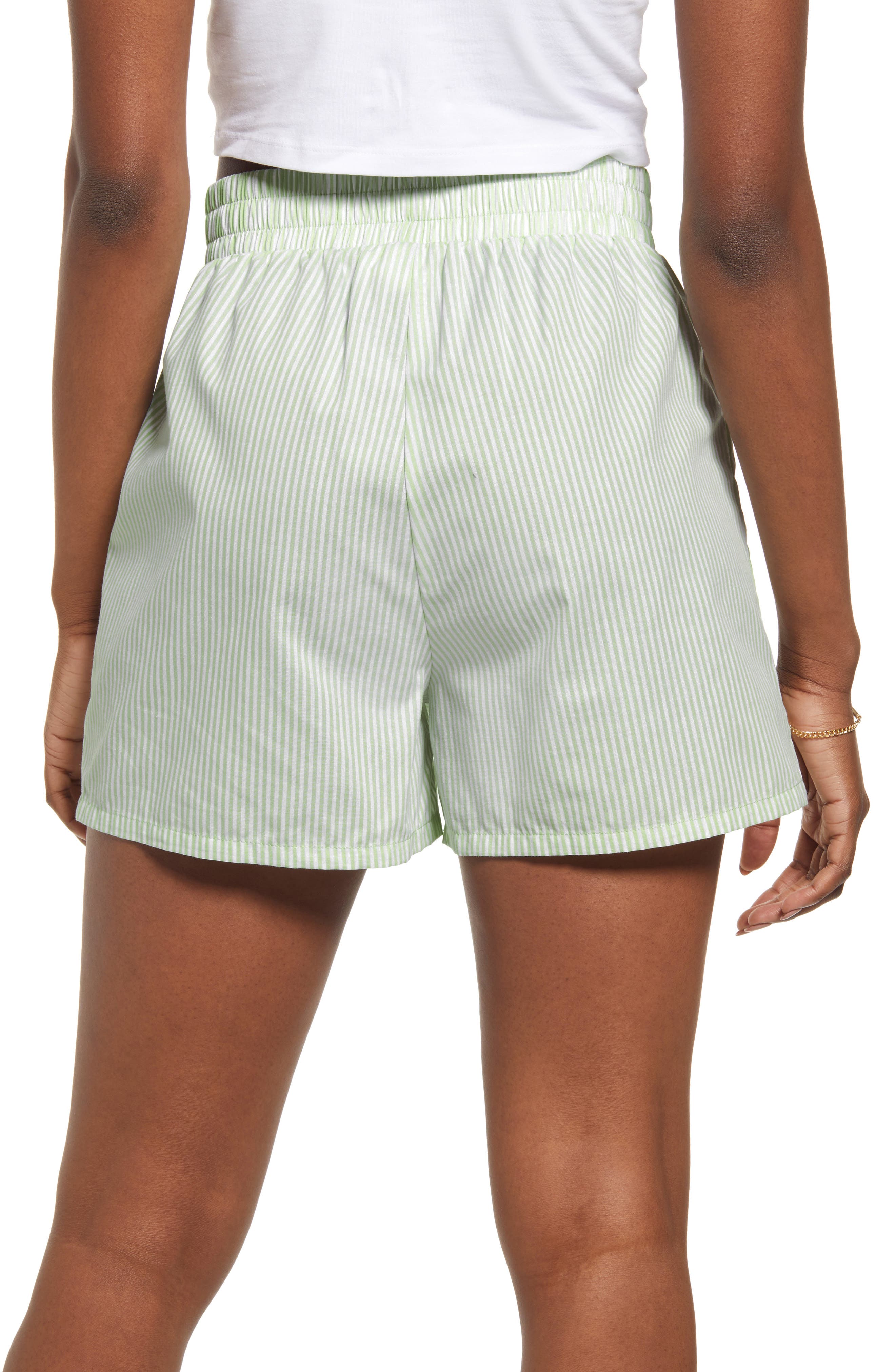 BP. Stripe Boyfriend Cotton Blend 