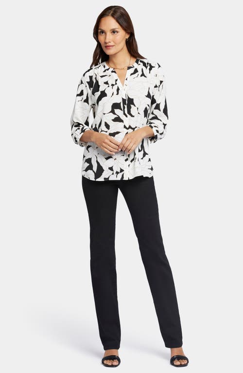 NYDJ NYDJ PINTUCK BLOUSE 