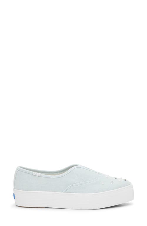 Keds ® Point Platform Slip-on Sneaker In Denim