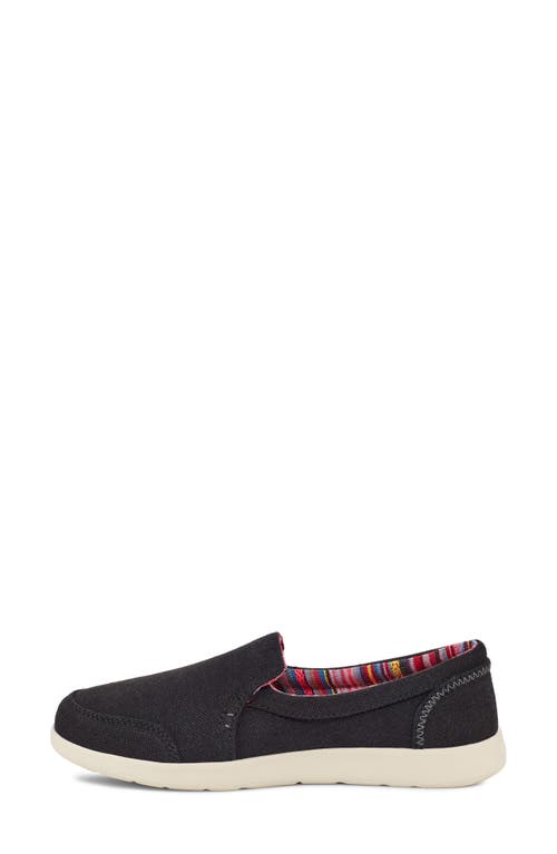 Shop Sanuk Sidewalk Surfer Lite 2 Slip-on Shoe In Black