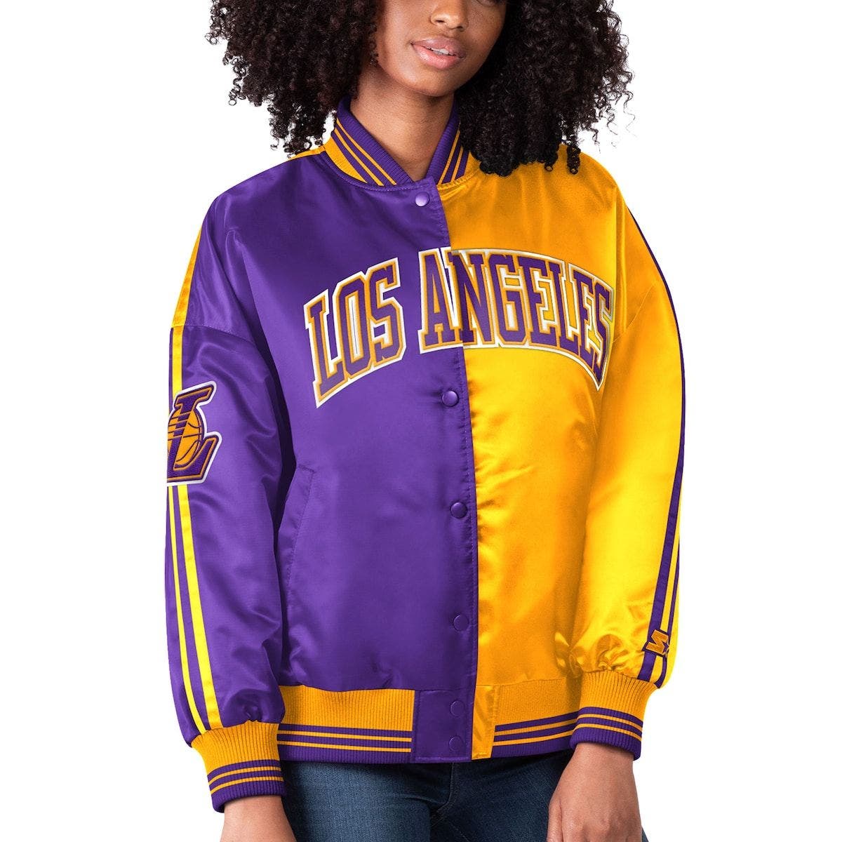 womens lakers jacket