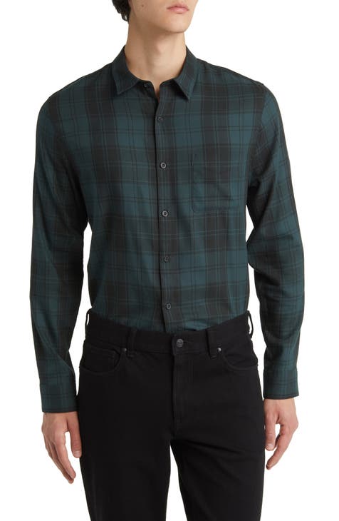 Classic Fit Button-Up Shirt