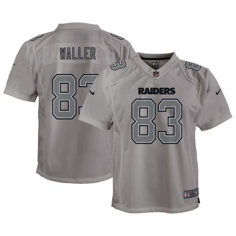 Nike Youth Boys Darren Waller Gray Las Vegas Raiders Atmosphere Game Jersey