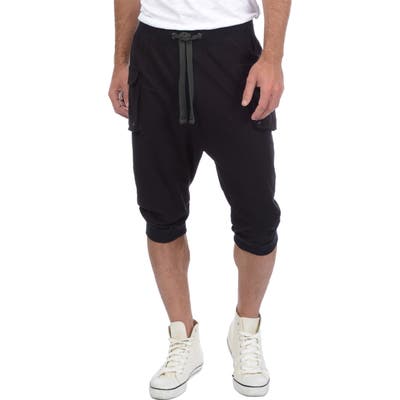 2(X)Ist Crop Cargo Pants, Black
