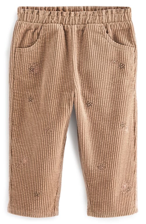 Next Kids' Pull-on Corduroy Pants In Brown