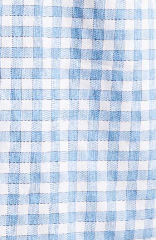 Johnnie-o Allworth Prep-formance Check Button-up Shirt In Wake